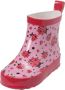 Playshoes Kid's Gummistiefel Halbschaft Marienkäfer Rubberlaarzen roze - Thumbnail 1