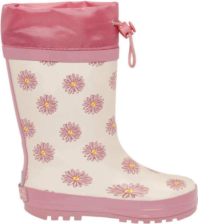 Playshoes Kid's Gummistiefel Margariten Rubberlaarzen roze