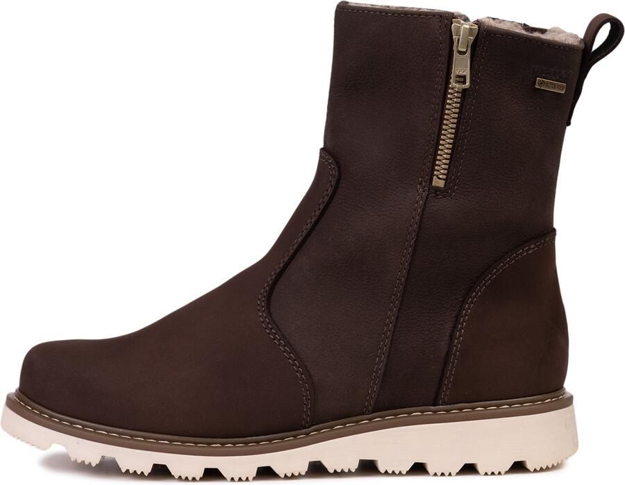 Pomar Women's Tassu GTX Grip-Sole Ankle Boot Wide Winterschoenen Wide bruin zwart