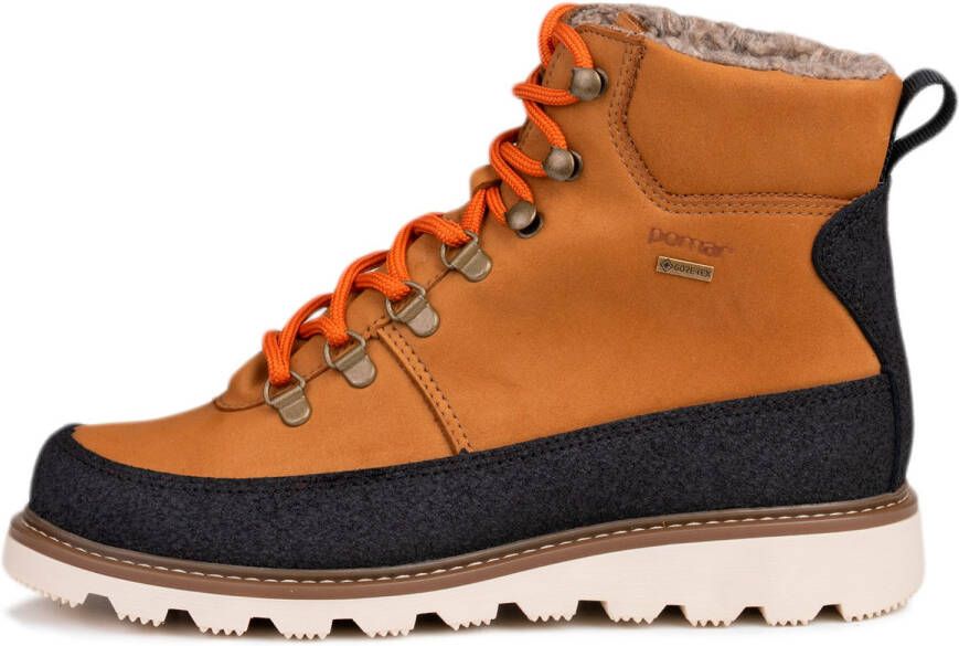 Pomar Women's Kerttu GTX Ankle Boot Winterschoenen oranje bruin