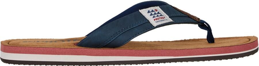 Protest PRTBlade Slippers Heren Lichtgewicht Teenslippers Zwart Raku Blue - Foto 3