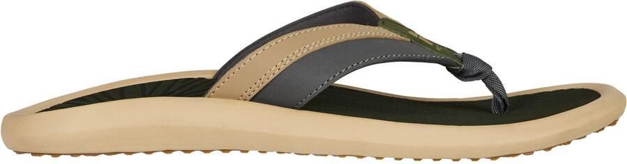Protest PRTKirk Slippers Heren Lichtgewicht Teenslippers Zwart Artichoke Green - Foto 3