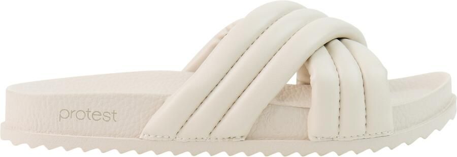 Protest PRTHaley Slippers Dames Normale pasvorm Crème - Foto 2