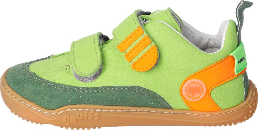 Qnuffs Kid's Ahorn Barefootschoenen groen oranje - Foto 2