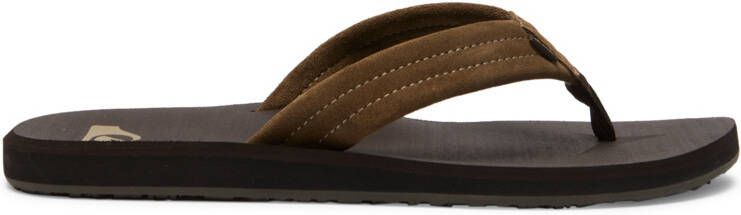 Quiksilver Carver Suede Core Sandalen zwart bruin