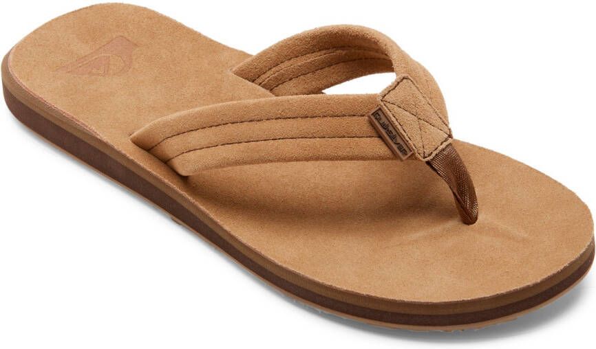 Quiksilver Carver Suede Plus Sandalen beige bruin