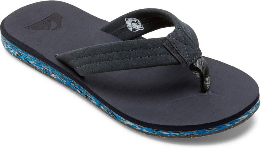 Quiksilver Carver Suede Recycled Sandalen blauw