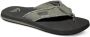 Quiksilver Monkey Abyss Heren Slippers Green Black Brown - Thumbnail 1