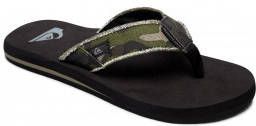 Quiksilver Monkey Abyss Heren Slippers Green Brown Black - Foto 2