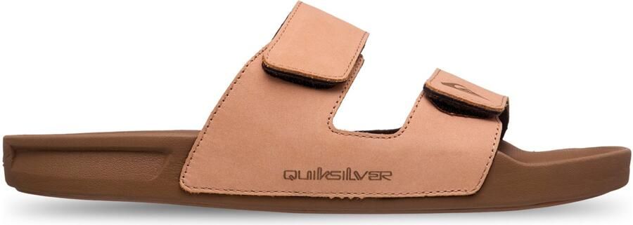Quiksilver Rivi Leather Double Adjust Sandalen bruin