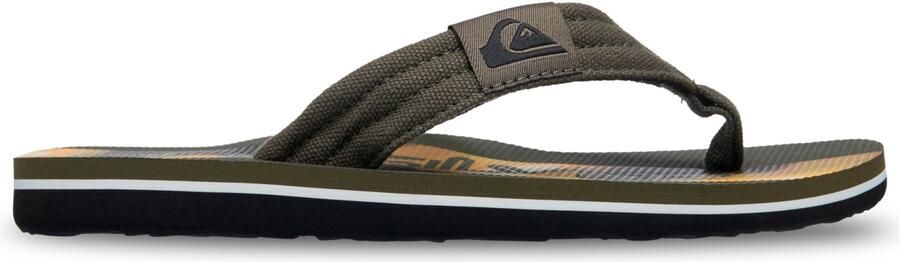 Quiksilver Youth's Molokai Layback 26 Sandalen zwart
