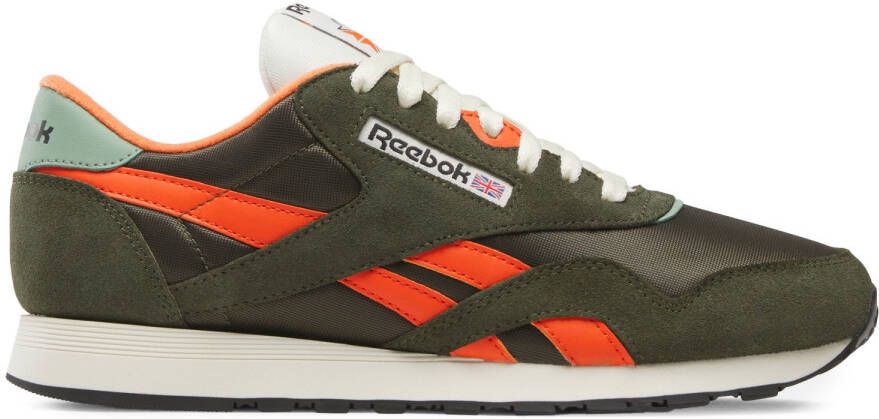 Reebok Classic Nylon Sneakers olijfgroen