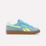 Reebok CLUB C GROUNDS UK Blauw SOLAR ACID YELLOW GUM Dames Sneakers Blauw - Thumbnail 2