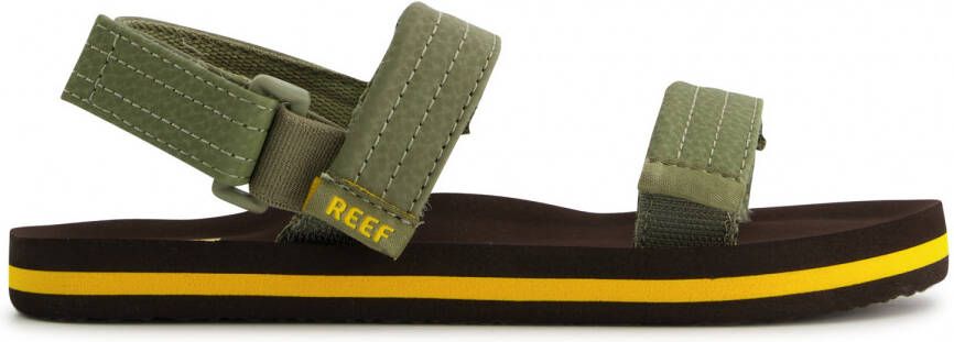 Reef Boy's Little Ahi Convertible Sandalen maat 11K 12K olijfgroen zwart - Foto 15