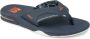 Reef FANNING NAVY ORANGE TROPIC Heren Slippers navy orange tropic - Thumbnail 2