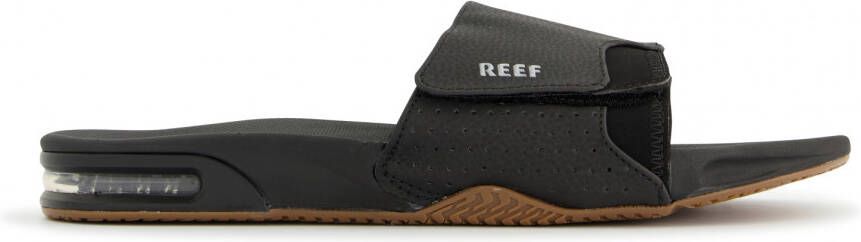 Reef Fanning Slide Sandalen zwart