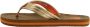 Reef Kids Ahi Wild teenslippers bruin goud Meisjes EVA 36 - Thumbnail 3