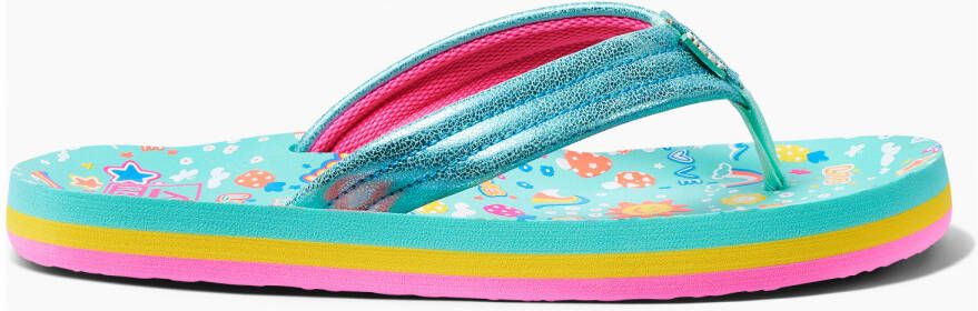 Reef Kid's Ahi Sandalen maat 13K wit turkoois