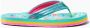 Reef Kids Ahi Love Rainbow Meisjes Slippers Multicolour - Thumbnail 2