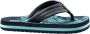 Reef Kids Ahi Aquifer Palm Jongens Slippers Blauw - Thumbnail 3