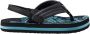 Reef Little Ahi teenslippers zwart aqua Jongens 23 - Thumbnail 4