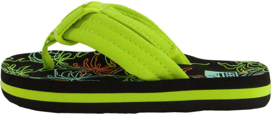 Reef Kid's Little Ahi Sandalen maat 8K groen zwart