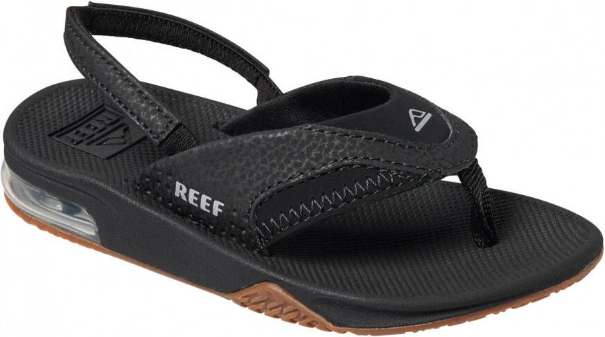 Reef Kid's Little Fanning Sandalen maat 11K 12K zwart