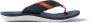 Reef KIDS SANTA ANA NAVY WHITE ORANGE Jongens Slippers navy white orange - Thumbnail 2