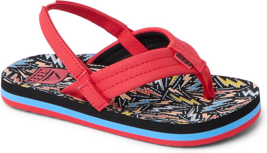 Reef teenslipper jongens model Kids Ahi Rood MultiColour - Foto 3