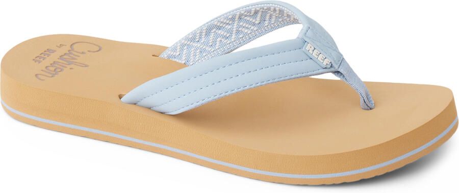 Reef Cushion Breeze Dusty Blue Teenslippers Blauw Synthetisch Dames Blauw - Foto 2