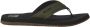 Reef The layback Black Olive Heren Slippers Teenslippers Groen - Thumbnail 5