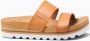 Reef CUSHION VISTA HI NATURAL Volwassenen Dames slippers Kleur: Cognac - Thumbnail 3