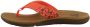 Reef Santa Ana Poppy Dames Slippers Oranje - Thumbnail 2