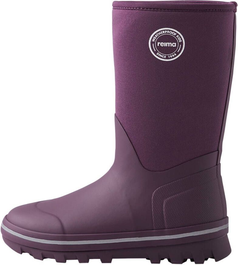 Reima Kid's Rain Boots Loikaten 2.0 Rubberlaarzen purper grijs