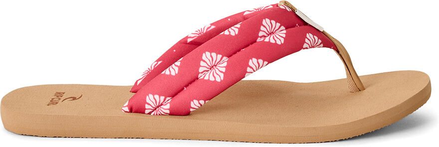 Rip Curl Women's Freedom Plush Bloom Open Toe Sandalen beige