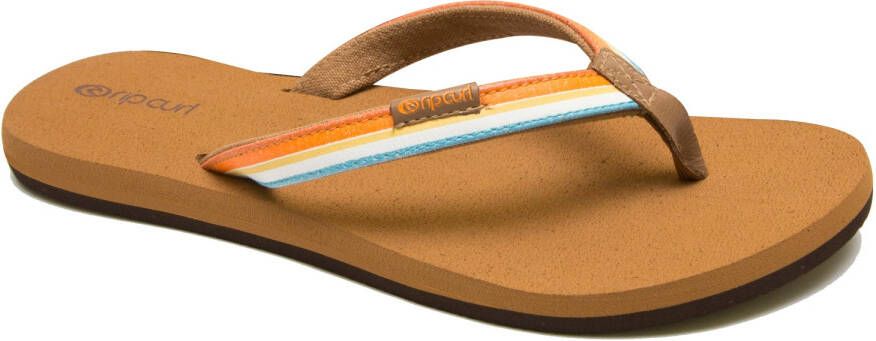 Rip Curl Women's Freedom Bloom Open Toe Sandalen bruin oranje