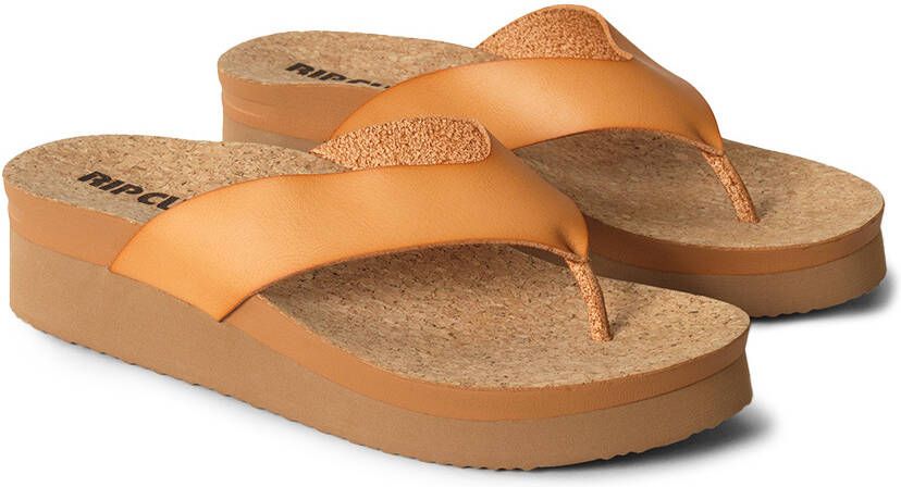 Rip Curl Women's Sandy Bloom Open Toe Sandalen beige oranje