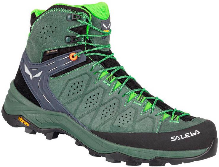 Salewa Alp Trainer 2 Mid GTX Wandelschoenen olijfgroen