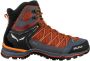 Salewa Mtn Trainer Lite Mid Goretex Bergschoenen Oranje Blauw 1 2 Man - Thumbnail 2