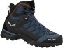 Salewa MS Mountain Trainer Lite Mid GTX Wandelschoenen zwart blauw - Thumbnail 2