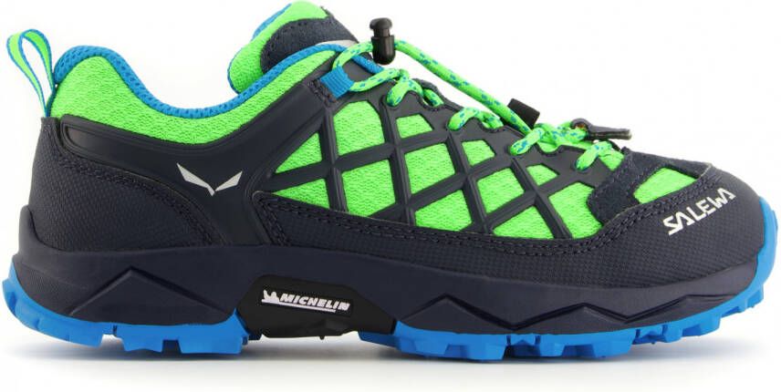 Salewa Ortles Edge Mid GTX Bergschoenen blauw groen - Foto 3