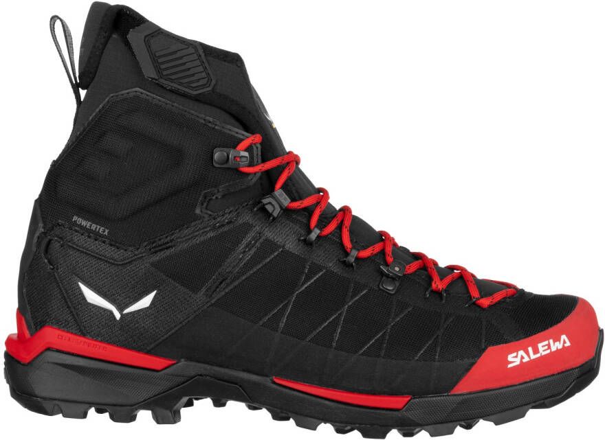 Salewa Ortles Light Mid Powertex Bergschoenen zwart