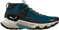Salewa Pedroc 2 Mid PTX Wandelschoenen grijs blauw - Blauw