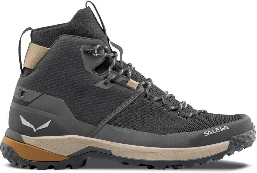 Salewa Puez Knit Mid PTX Wandelschoenen grijs