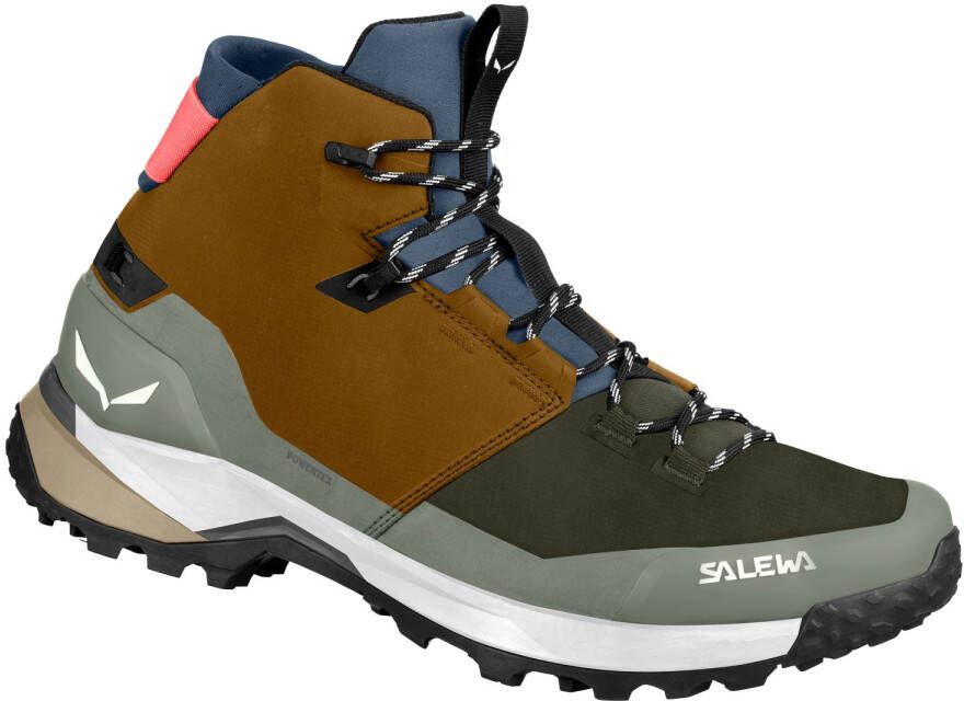 Salewa Puez Mid PTX Wandelschoenen bruin