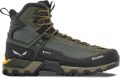Salewa MTN Trainer 3 Tech Mid GTX Bergschoenen grijs - Grijs