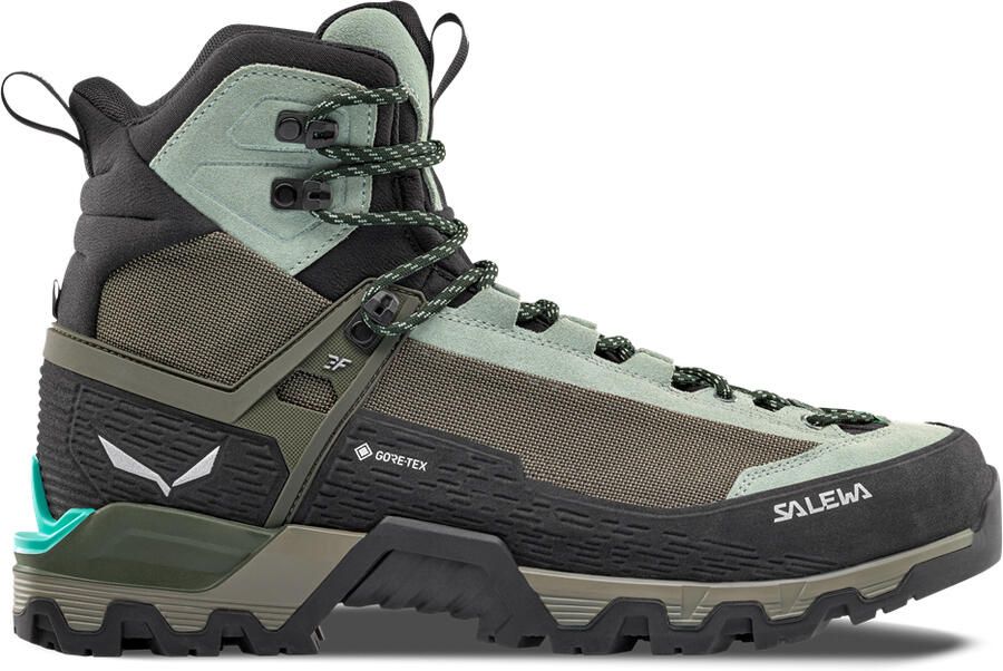 Salewa Women's MTN Trainer 3 Tech Mid GTX Bergschoenen grijs