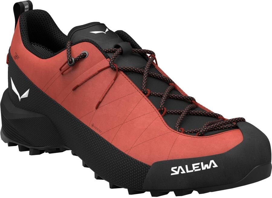 Salewa Women's Wildfire Leather 2 GTX Approachschoenen zwart rood