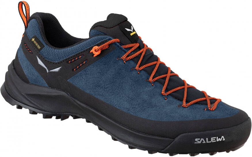 Salewa Wildfire Leather GTX Multisportschoenen zwart blauw
