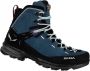 Salewa Women's Mountain Trainer 2 Mid GTX Wandelschoenen zwart blauw - Thumbnail 2